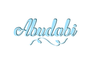 Abudabi Connected Script Typeface for Web Design