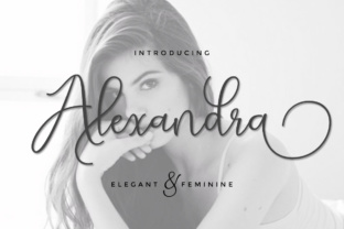 Alexandra Script: The Modern Calligraphy Typeface for Brands