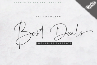 Best Deals Font Review for Campaign Design