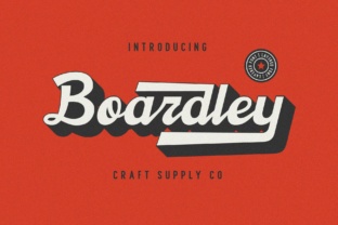 Boardley Script Font for Small Business Branding
