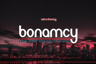 Bonamcy: A Rounded Typeface for Modern Editorial Design