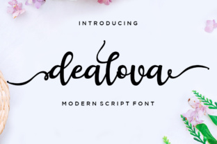 Dealova Script: The Vintage Handwritten Font for Modern Design