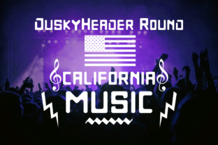 DuskyHeader Round: A Bold Typeface for Modern Branding