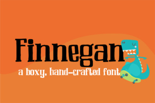 Finnegan: The Boxy Script Font for Bold Campaigns