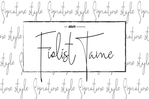 Fiolist Tame Font Review for Branding