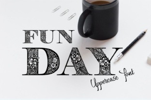 Funday: A Hand Crafted Decorative Font for Editorial Design