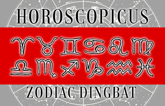 Horoscopicus: The Astrology Dingbats Typeface