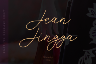 Jean Jingga: The Script Handwritten Font for Modern Campaigns
