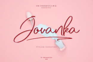 Jovanka Script Typeface for Modern Branding
