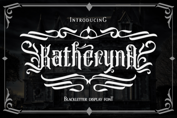 Katheryna: A Gothic Blackletter Font for Editorial Design