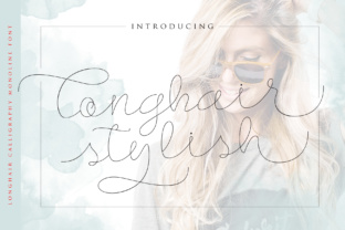 Longhair Font for Elegant Craft Designs