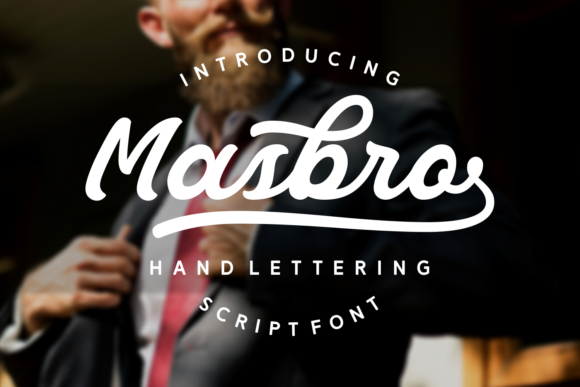 Masbro: The Script Handwritten Font for Bold Branding