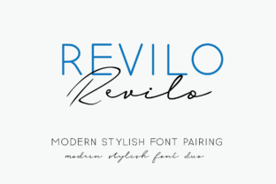Revilo Duo: A Modern Typeface for Elegant Branding