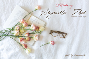 Signarita Zhai: A Connected Script Font for Makers