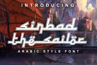 Sinbad the Sailor Font for Creative Branding