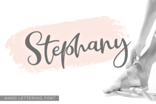 Stephany: A Handwritten Font for Editorial Design