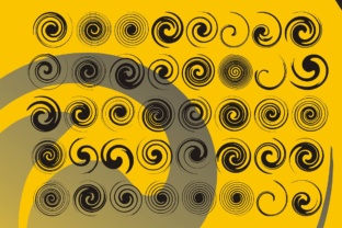 Swirlies: A Playful Typeface for Digital Branding