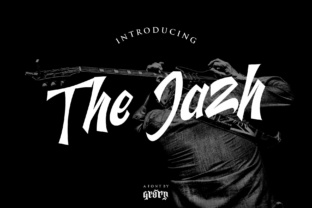 The Jazh: A Modern Script Font for Crafters