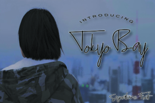 Tokyo Bay: The Elegant Signature Font for Branding
