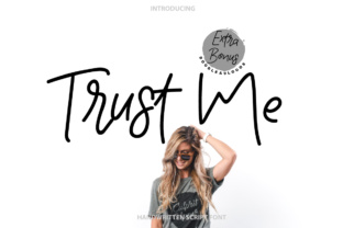 Trust Me Font for Modern Web Design