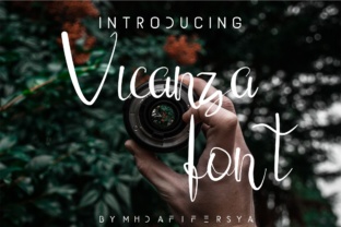Vicanza: An Elegant Script Font for Modern Branding