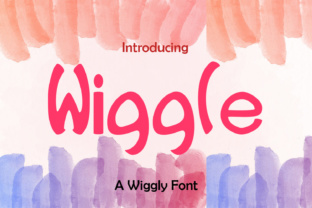 Wiggle Font for Creative Branding Projects